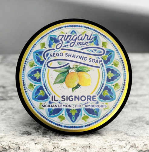 Мыло для бритья Zingari Man Il Signore Sego Shaving Soap, 142 мл