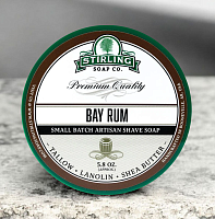 Barber-Jovan.ru - Мыло для бритья Stirling Bay Rum Shave Soap, 170 мл
