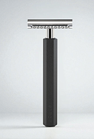 Т-образная бритва с закрытым срезом Muehle Hexagon Graphite