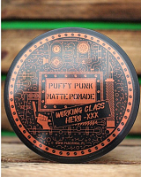 Помада для укладки волос средней фиксации Pan Drwal Working Class Hero Puffy Punk Matte Pomade, 150 мл