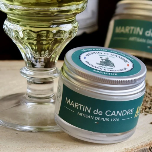Мыло для бритья Martin de Candre Absinthe Shaving Soap, 50 гр. фото 2