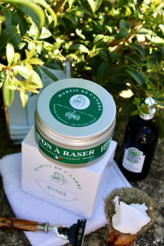 Мыло для бритья Martin de Candre Vetyver Shaving Soap, 50 гр. фото 3