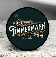 Мыло для бритья Wholly Kaw Timmermann Black Shaving Soap, 114 гр.