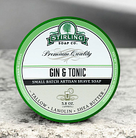 Barber-Jovan.ru - Мыло для бритья Stirling Gin Tonic, 170 мл
