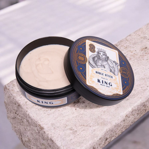 Мыло для бритья Noble Otter King Shaving Soap, 118 мл фото 2