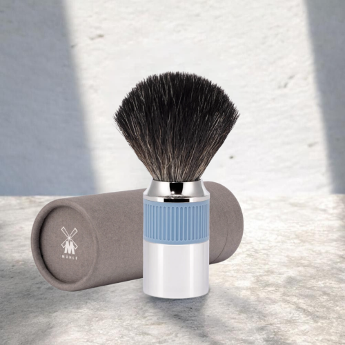 Помазок для бритья Muehle Neo 21 NEO 03 Glacier Blue, синтетика фото 2
