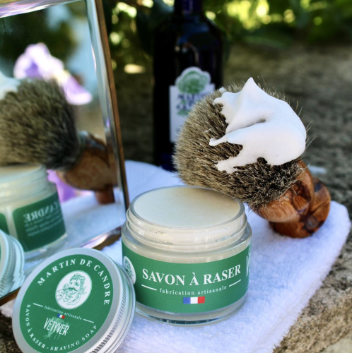 Мыло для бритья Martin de Candre Vetyver Shaving Soap, 50 гр. фото 5