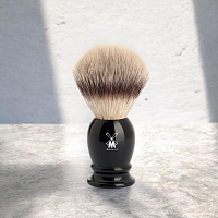 Помазок для бритья Muehle Silvertip Fibre смола, синтетика (узел M)