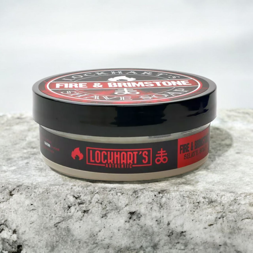 Мыло для бритья Lockhart's Fire & Brimstone Shave Soap, 113 гр. фото 2