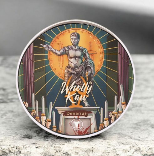 Мыло для бритья Wholly Kaw Denarius Shaving Soap, 114 гр.