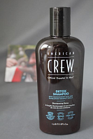 Очищающий мужской шампунь для жирных волос American Crew Detox Shampoo, 1000 мл