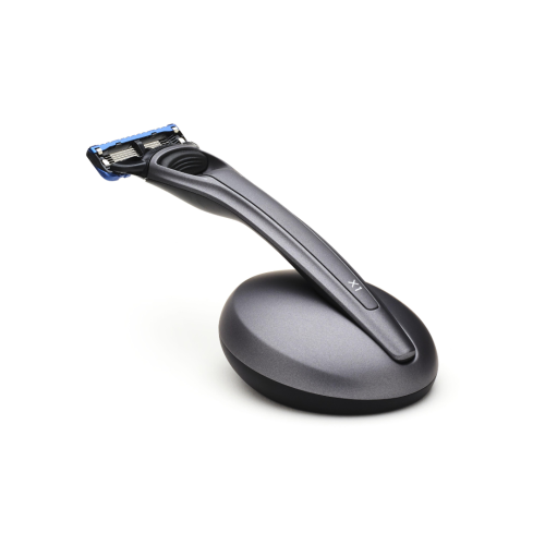 Станок для бритья Bolin Webb X1 Graphite Matte с подставкой, система Fusion фото 2