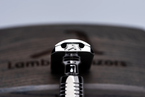 Т-образная бритва с закрытым срезом Lambda Razors Athena Stainless Steel фото 10