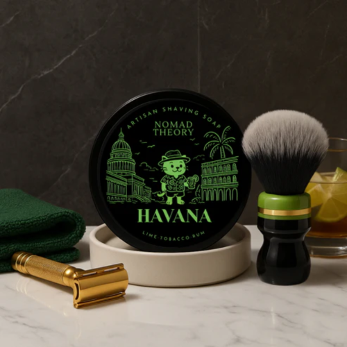 Мыло для бритья Nomad Theory Havana Shaving Soap, 150 мл фото 5