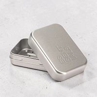 Металлический контейнер для мыла и твердого шампуня Muehle Essentials