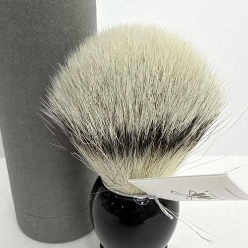 Помазок для бритья Muehle Silvertip Fibre смола, синтетика (узел XL) фото 3