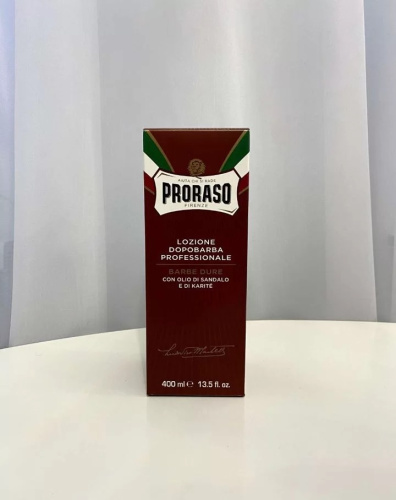 Лосьон после бритья Proraso Red After Shave Lotion с сандалом и маслом ши, 400 мл фото 4