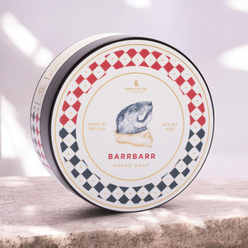 Мыло для бритья Noble Otter Barrbarr Shaving Soap, 118 мл фото 3