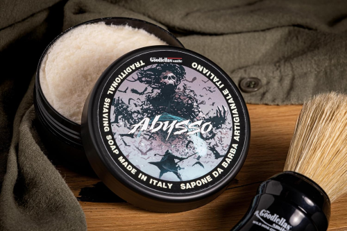 Мыло для бритья The Goodfellas' Smile Abysso Shaving Soap, 100 мл фото 3