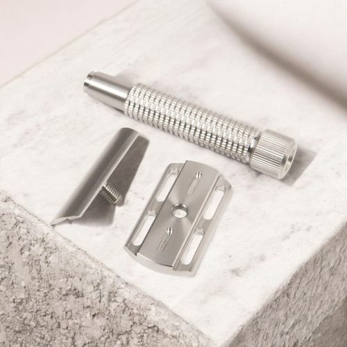 Т-образная бритва Rex Envoy closed comb, нержавеющая сталь фото 5