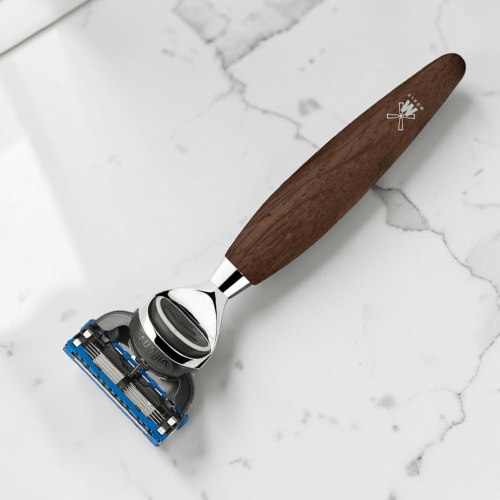 Станок для бритья Muehle Kosmo R873F дуб, система Fusion фото 2