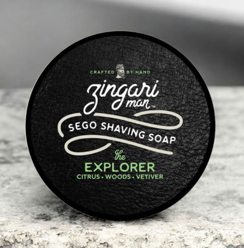 Мыло для бритья Zingari Man The Explorer Shaving Soap, 142 мл