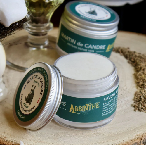 Мыло для бритья Martin de Candre Absinthe Shaving Soap, 50 гр. фото 3