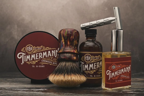 Мыло для бритья Wholly Kaw Timmermann Red Shaving Soap, 114 гр. фото 3