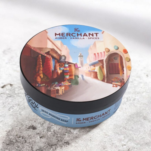Мыло для бритья Zingari Man The Merchant Sego Shaving Soap, 142 мл фото 2