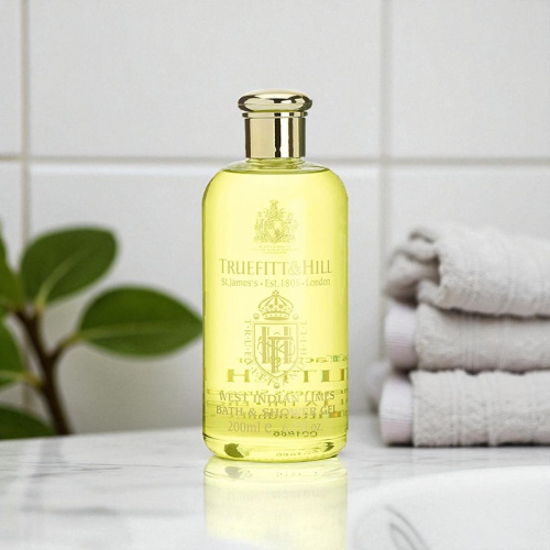 Гель для душа и ванной Truefitt&Hill West Indian Limes Bath & Shower Gel, 200 мл фото 3