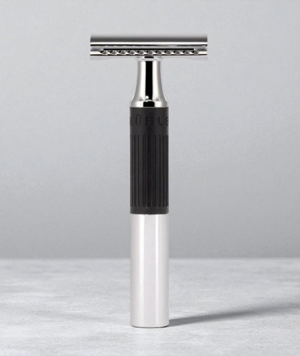 Т-образная бритва Muehle R Neo 06 SR closed comb, черная