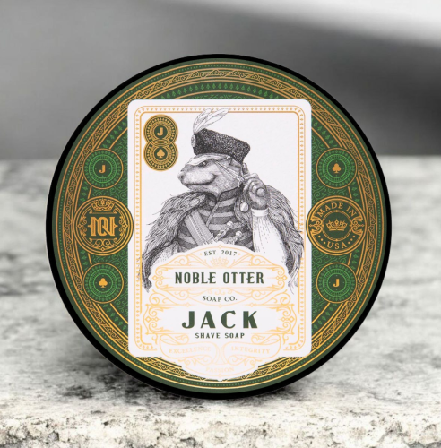 Мыло для бритья Noble Otter Jack Shaving Soap, 118 мл