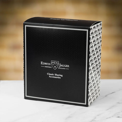 Набор для бритья Edwin Jagger 4 предмета: помазок, бритва Mach3, чаша, подставка (S21M727CRB) фото 6