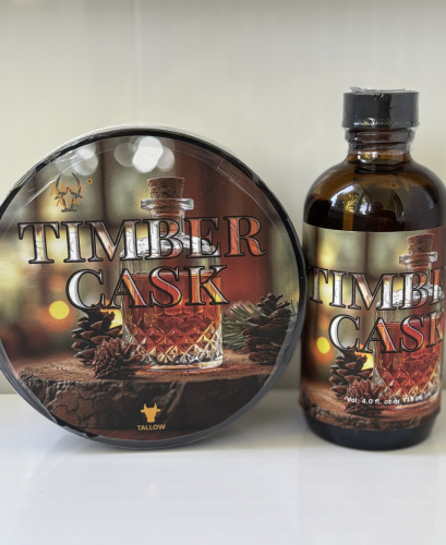 Мыло для бритья Wholly Kaw Timber Cask Shaving Soap, 165 гр. фото 3