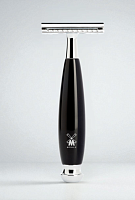 Т-образная бритва с закрытым срезом Muehle Vivo R336SR, смола