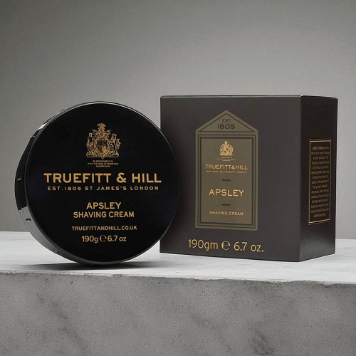 Крем для бритья Truefitt & Hill Apsley Shaving Cream, 190 гр.