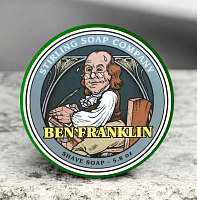 Barber-Jovan.ru - Мыло для бритья Stirling Ben Franklin, 170 мл
