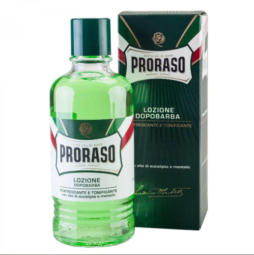 Лосьон после бритья Proraso Green After Shave Lotion с ментолом и эвкалиптом, 400 мл фото 2