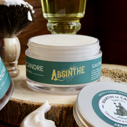 Мыло для бритья Martin de Candre Absinthe Shaving Soap, 200 гр. фото 3