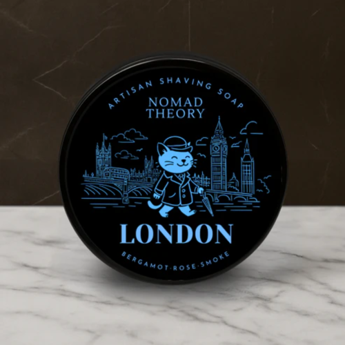 Мыло для бритья Nomad Theory London Shaving Soap, 150 мл фото 2