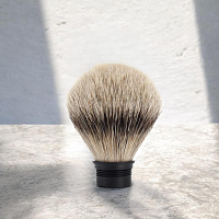 Сменный узел Muehle для помазка Traditional, Rocca, Hexagon 21 мм, барсук Silvertip