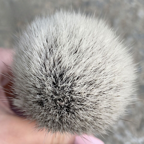 Помазок для бритья Muehle Silvertip Fibre смола, синтетика (узел М) фото 4