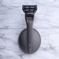 Станок для бритья Bolin Webb X1 Graphite Matte с подставкой, система Fusion