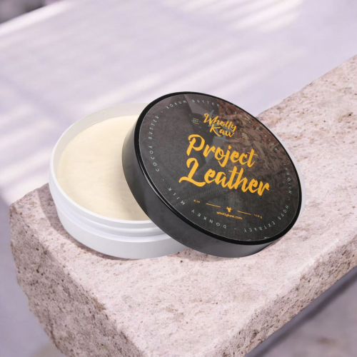Мыло для бритья Wholly Kaw Project Leather Shaving Soap, 114 гр. фото 3