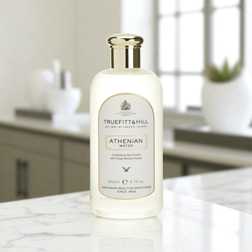 Ухаживающий лосьон для укладки волос легкой фиксации Truefitt&Hill Athenian Water Lotion, 200 мл фото 2
