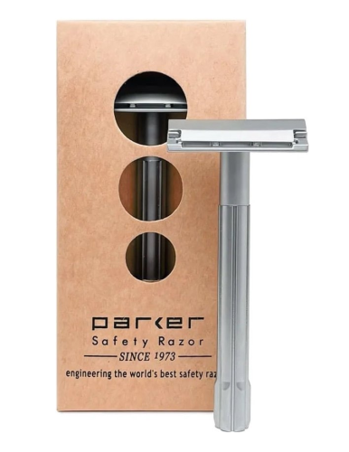 Т-образная бритва односторонняя с закрытым срезом Parker SoloEdge фото 4
